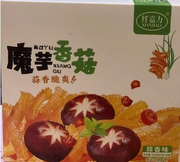 纤嘉力魔芋香菇蒜香味360g 商品图0