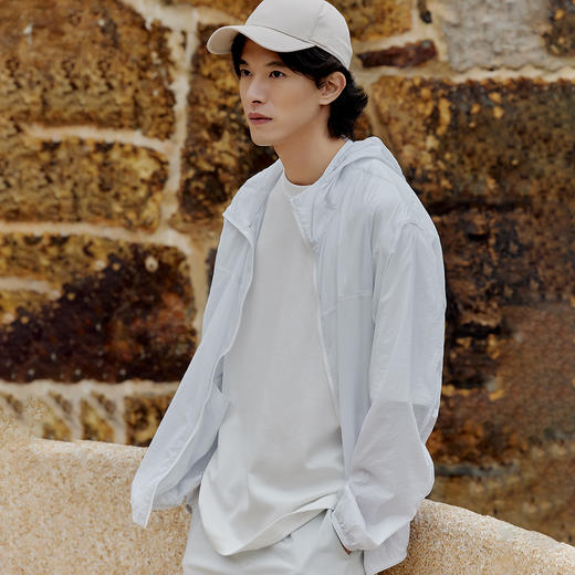 【茄克】 针织网眼防晒服 1P2113101 商品图4