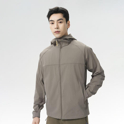 北极狐 男士户外防风夹克 2025春夏徒步登山弹力外套082511084 商品图1