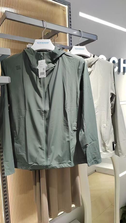 【速干防晒】SCHIESSER德国舒雅男士防晒衣，速干面料，防水防紫外线 超轻柔软，透气性好，携带方便39/25838U 商品图0