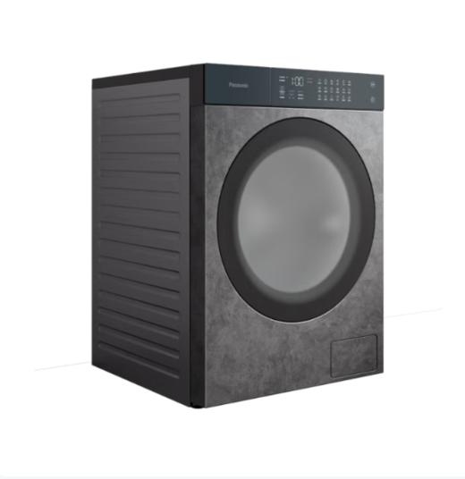 松下 洗衣机 XQG130-DA158 13KG洗+9KG烘干 变频 滚筒洗烘 一级能效 岩石材质 智能wifi 冷凝烘干 上下排水 前开式 深色系 商品图2