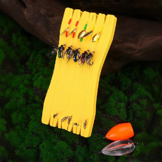 飞蝇钓组飞蝇钩瓜子亮片挡珠太空豆助投器溪流微物饵鱼饵 商品图2