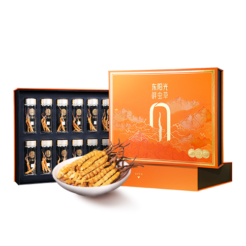 东阳光冬虫夏草 有机冻干虫草11克装 3-4根/克