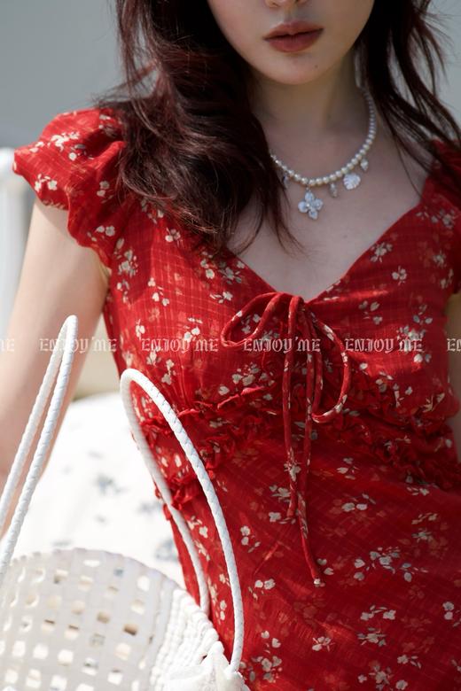 【门店同款】ENJOY夏季“夏日番情”海岛繁花长裙 162403689 商品图7