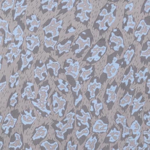 T3300夏季高级感新款美式抽象撞色割破圆领短袖T恤百搭潮流套头上衣 商品图3