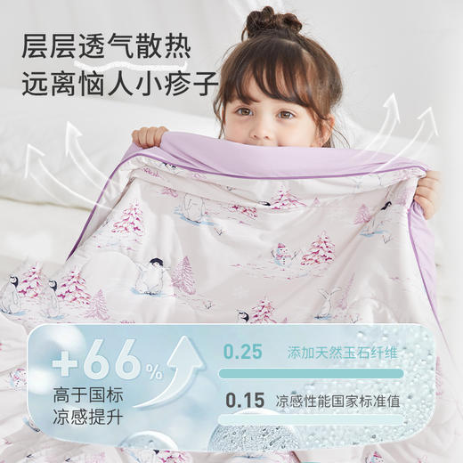 【2025年春夏新品】i-baby/英伦宝贝冰川雪原恒温凉凉被宝宝夏季空调被凉感被 商品图4