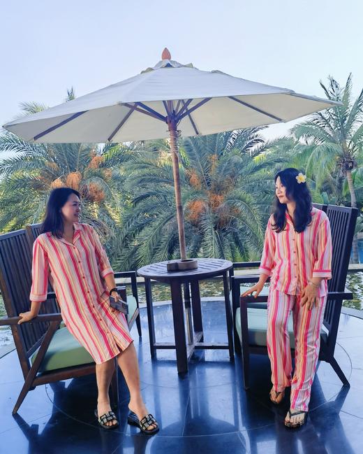 【粘纤梭织】SCHIESSER德国舒雅女士七分袖100%粘纤梭织套装31/24783H 商品图5