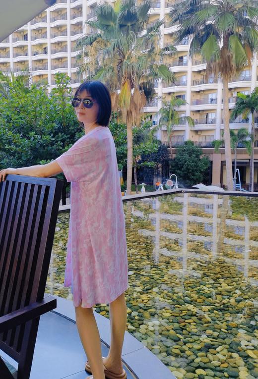 【32S棉莫经典】SCHIESSER德国舒雅女士32S单面棉莫V领连衣裙31/24812D 商品图6