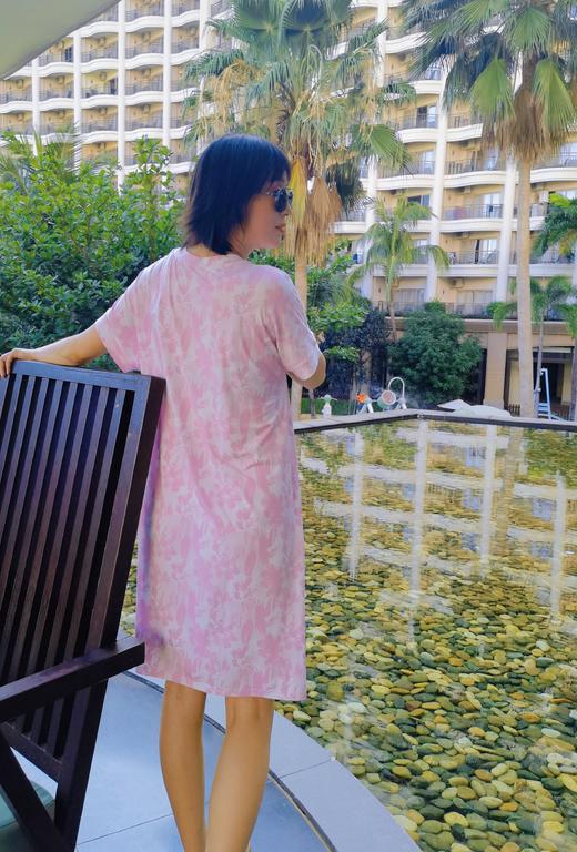 【32S棉莫经典】SCHIESSER德国舒雅女士32S单面棉莫V领连衣裙31/24812D 商品图7