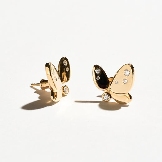 含晖·翩翩系列—小蝴蝶耳钉（三款可选） 商品图6