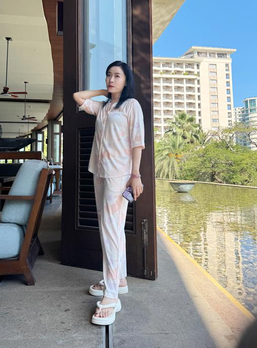 【32S棉莫单面】SCHIESSER德国舒雅女士32S棉莫单面布连衣裙31/24788D 商品图2