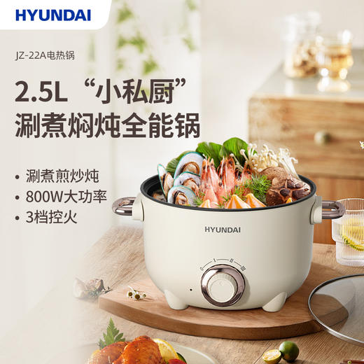 HYUNDAI韩国现代电热锅（电火锅）JZ-22A 商品图0
