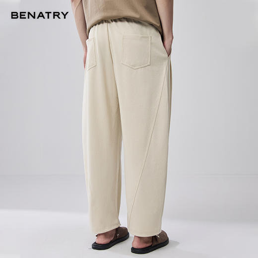 贝纳川夏季弯刀针织裤宽松ECF232003 商品图7