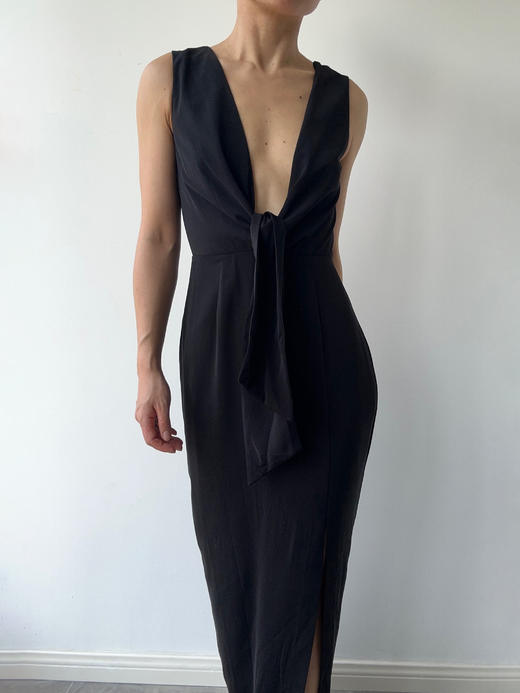 KEEPSAKE | Dream On Gown - Black [ 黑色低V长裙 ] 商品图6