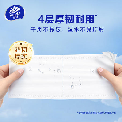 维达145克4层蓝色经典有芯卫卷*27卷-VD4169 商品图3