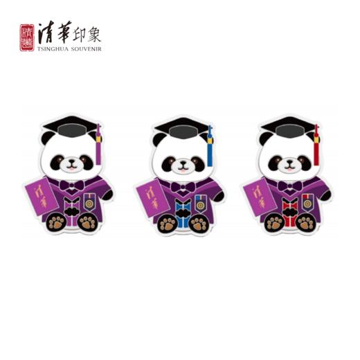 清华文创毕业熊猫橡皮套装列 商品图0
