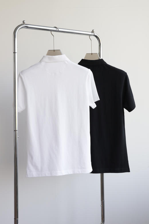 P.R.D 纯棉珠地 半拉链翻领短袖T恤 tx468 商品图5