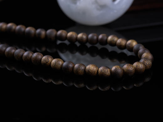 XY0184原创沉香+翡翠霸气龙头挂件 商品图4