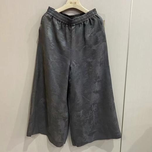 【线上专属】阔腿裤（25709184-檀色-奢定款） 商品图0