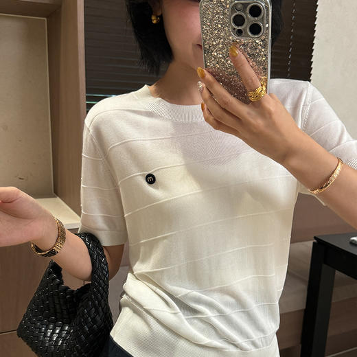 【预售7天】良木礼蚕丝短袖（7741） 商品图1