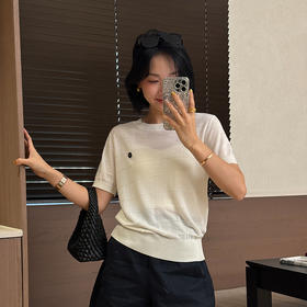 【预售7天】良木礼蚕丝短袖（7741）