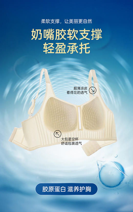 【新品🔥会呼吸的内衣？89任选2件❗】无钢圈也能超稳❗Y114全罩内衣💃轻薄透气不闷汗，柔软支撑更舒适✨💃 商品图1