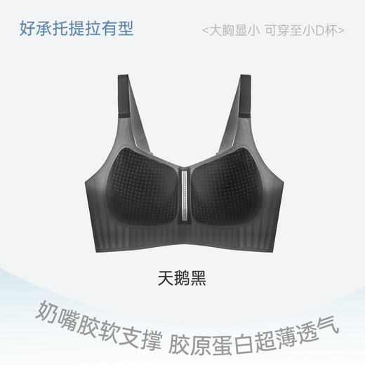 【新品🔥会呼吸的内衣？89任选2件❗】无钢圈也能超稳❗Y114全罩内衣💃轻薄透气不闷汗，柔软支撑更舒适✨💃 商品图9