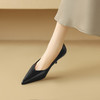 【预售5天】不累脚高跟鞋女新款气质法式通勤职业上班工作鞋尖头细跟米色单鞋NDXC&7082 商品缩略图4