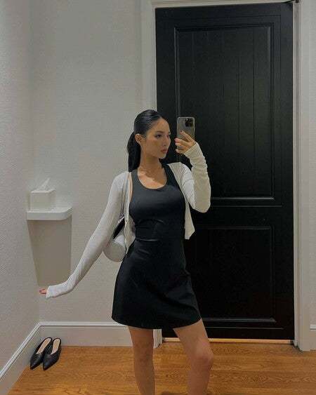 好折！ALO Airlift fly 背后心机吊带裙 博主同款 商品图9