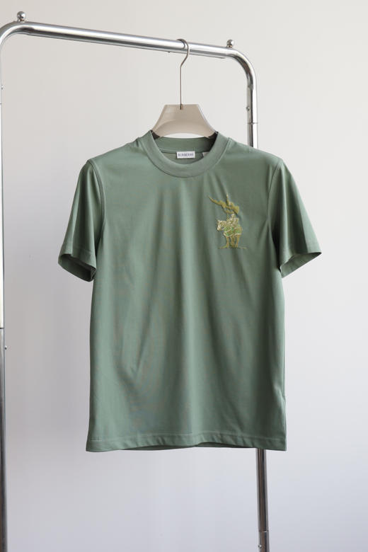 B.B 立体战马丝光 发泡印花 圆领T恤 TX467 商品图6