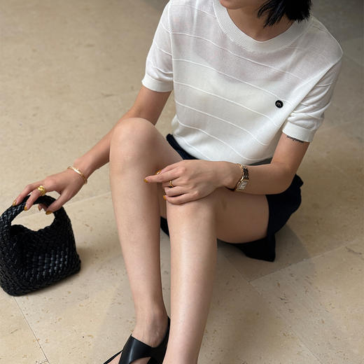 【预售7天】良木礼蚕丝短袖（7741） 商品图2