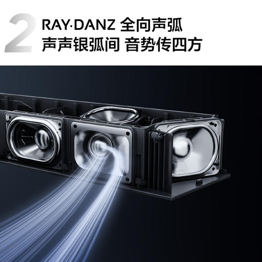 TCL回音壁 Q85H Pro 7.1.4声道 全向声弧 T和弦 杜比全景声 旗舰级家庭影院回音壁 商品图3