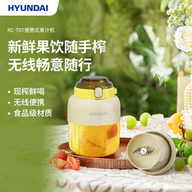HYUNDAI韩国现代便携式果汁机 RC-T01