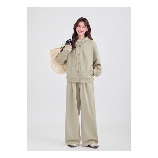 裁缝学苑AQ460高级感通勤连帽卫衣外套纸样女装宽松帽衫上衣样板图纸 商品图8