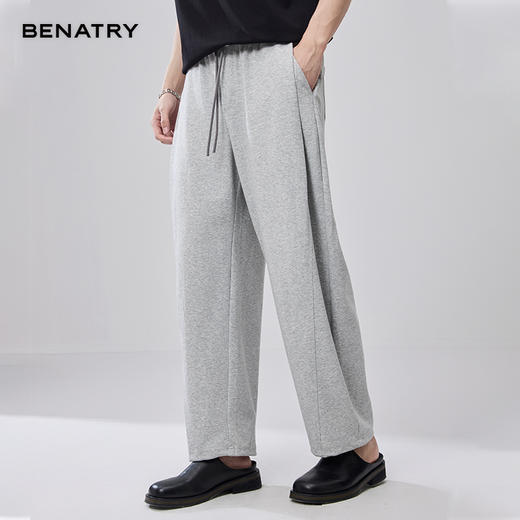 贝纳川夏季弯刀针织裤宽松ECF232003 商品图11