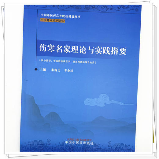 伤寒名家理论与实践指要 中医师承系列教材 李赛美 李金田 主编 中国中医药出版社 商品图3