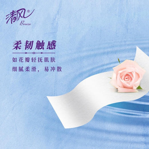清风牌花萃卷纸4层200克10卷（新老包装随机发） 商品图5