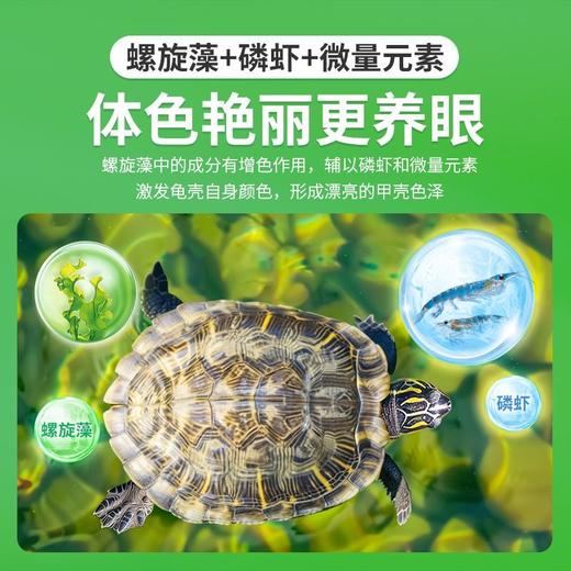 华畜龟粮中大龟高蛋白乌龟饲料草龟用巴西龟通用粮食黄缘高钙龟粮 商品图4