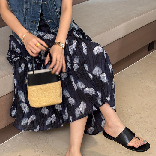 【预售7天】良木礼真丝半裙（04629001） 商品图3