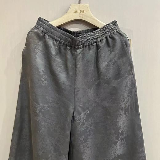 【线上专属】阔腿裤（25709184-檀色-奢定款） 商品图1