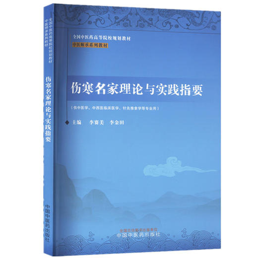 伤寒名家理论与实践指要 中医师承系列教材 李赛美 李金田 主编 中国中医药出版社 商品图4