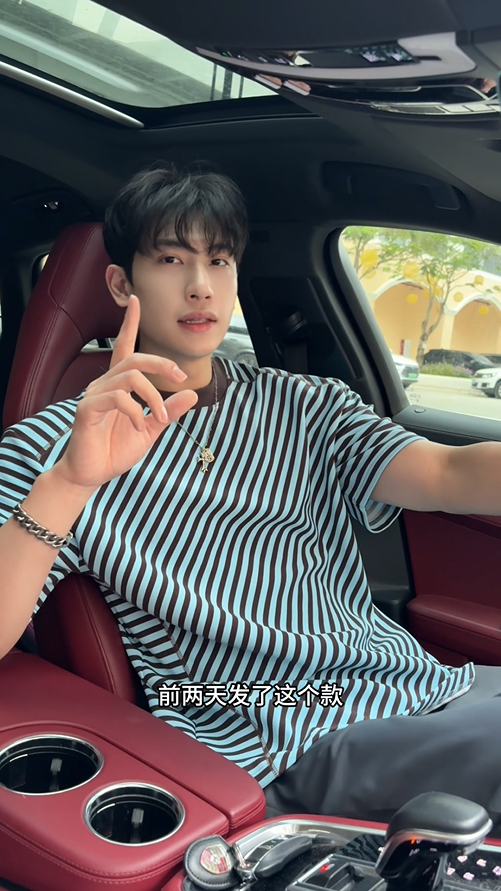 T3302夏季高级感新款美式潮牌撞色斜纹圆领短袖T恤情侣宽松百搭上衣