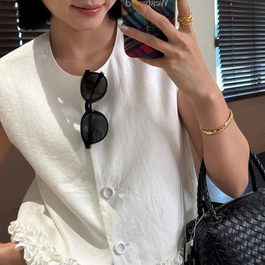 【预售7天】良木里花边马甲（088） 商品图3