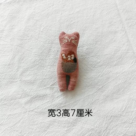布艺 小动物胸针 商品图4