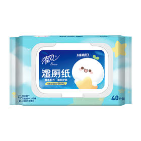 清风草本40片湿厕纸BWB40W2*5包（新老包装随机发）