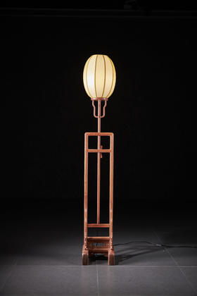 红桥红  家具严选  缅甸花梨（大果紫檀）【灵芝如意宫灯】