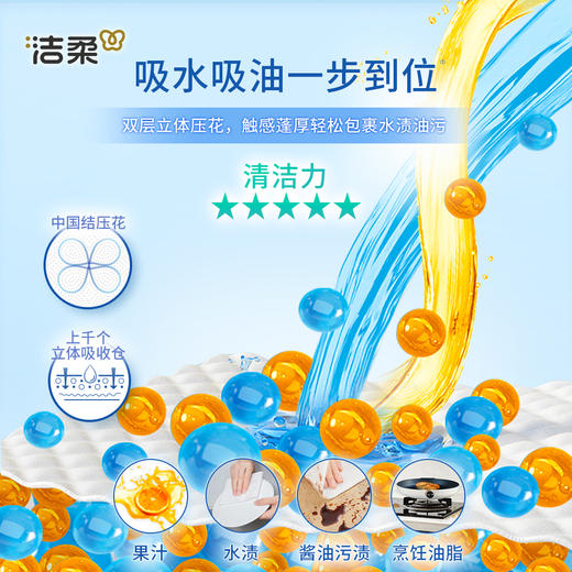 洁柔厨房纸巾75抽2层(12包装)JK201-12E 商品图3