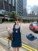 缪缪 25早春牛仔系列背心吊带裙格纹拼接（TM） 商品缩略图0
