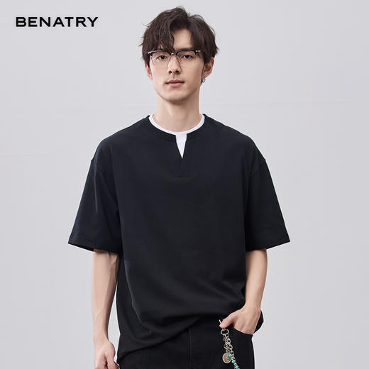 贝纳川夏季假两件短袖T恤ECF214007 商品图4