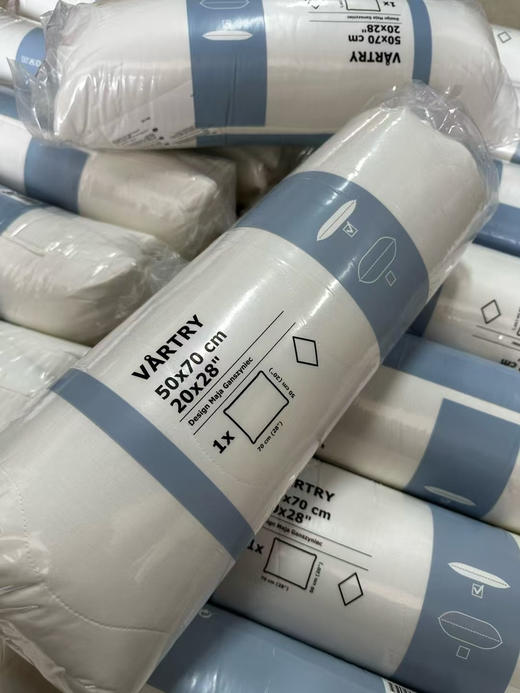 外贸正品宜家枕芯一批，全正品出口包装，品相完美，尺寸50×70cm。好货一批，出完下架。
特价💰79包邮 商品图0